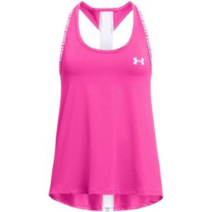 Under Armour sporttop KnockOut Tank roze/wit