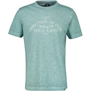 LERROS gemêleerd T-shirt 622 - coastal sea blu