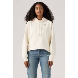 Levi's hoodie met backprint wit