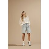 ONLY - Blouse 'Carin' - Crème - Klassieke Blouse - Lange Mouw