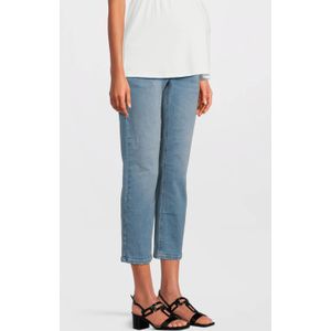 LOVE2WAIT Straight Fit Zwangerschapsjeans Light Wash