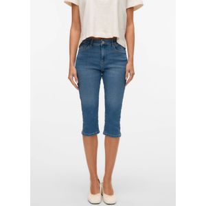 VERO MODA skinny jeans capri medium blue denim