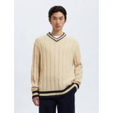 SELECTED HOMME - Model 'ROY' - Gebreide Pullover - Relaxed Fit