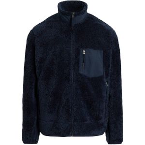 Polo Ralph Lauren teddy fleecevest donkerblauw