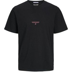 JACK & JONES JUNIOR T-shirt JORMARBELLA met backprint zwart