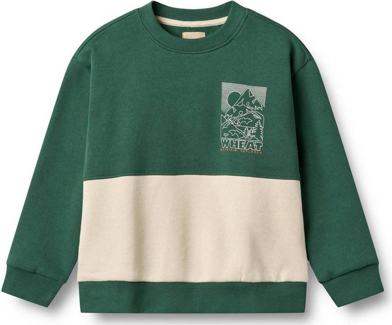 Wheat - Sweater - Zacht Katoen - Vrolijke Print