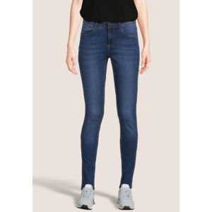 NOISY MAY push-up skinny jeans NMJEN medium blue denim