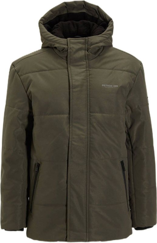 Petrol Industries - Gewatteerde Jas - Grijs - Winterjassen