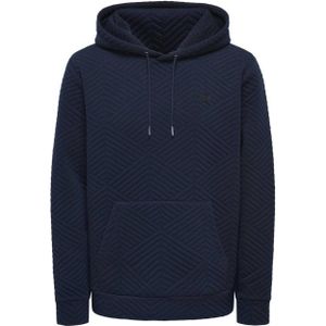 ONLY & SONS hoodie ONSKYLE met all over print donkerblauw