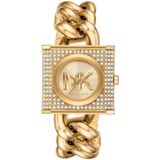 Michael Kors horloge MK4711 MK Chain Lock goudkleurig