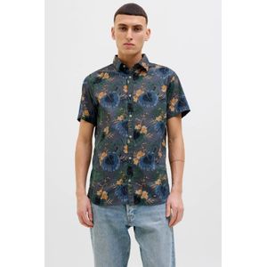 JACK & JONES casual overhemd grijs