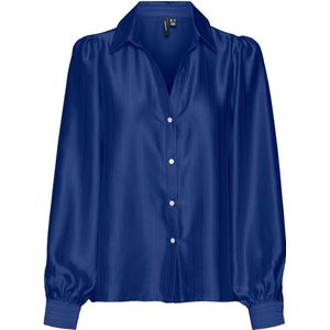 VERO MODA VMGADIA gestreepte blouse blauw