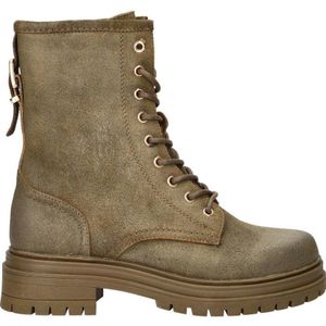 Nelson chunky suède veterboots camel