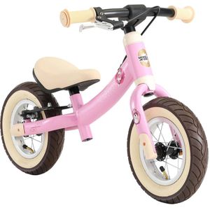 BikeStar Sport, 2 in 1 meegroei loopfiets, 10 inch, roze/eenhoorn