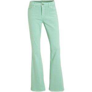 Tramontana flared jeans mintgroen