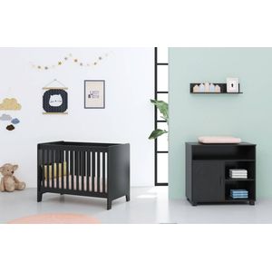 Cabino Baby Bed Zoe Zwart