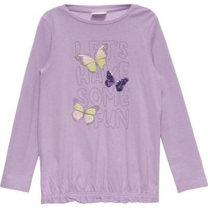 s.Oliver longsleeve met printopdruk lila