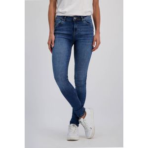 Cars High Waist Skinny Jeans Nancy Donkerblauw