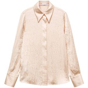 Mango blouse lichtroze