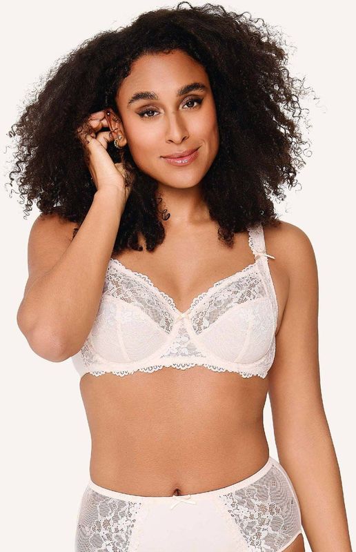 LingaDore niet-voorgevormde beugelbh Daily Full Coverage Lace zachtroze