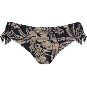 Barts strik bikinibroekje Tuala zwart/beige