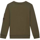 Malelions Kids Nylon Pocket Sweater - Moss Green 4-104