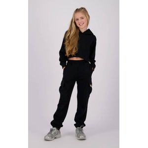 Vingino high waist loose fit joggingbroek Basic zwart