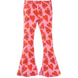 Z8 - Broek - Roze/Rood - Kinderbroek - Hartjespatroon