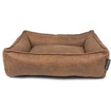 Lex&Max Alaska lederlook - Hondenmand - M 90x70 - Cognac