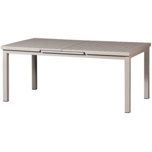 Exotan Exotan Uitschuifbare Tafel Mobile - Aluminium - Zand - 79x240x100