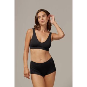 Bamigo short Amy met bamboe (set van 2) zwart