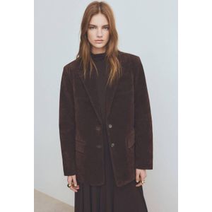 MANGO Blazers 'Berta'  chocoladebruin