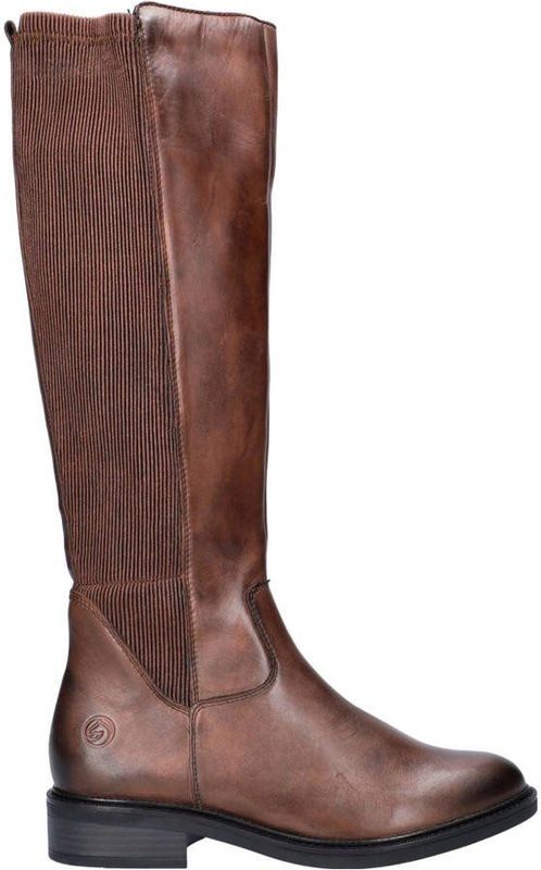 Remonte - Hoge Laarzen - Zwart - Met Elastisch Kuitdeel