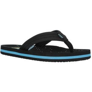 Reef Kids Ahi teenslippers zwart