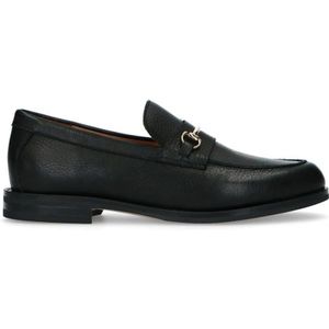 Manfield leren loafers zwart