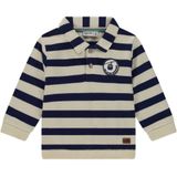 Babyface gestreepte sweater ecru