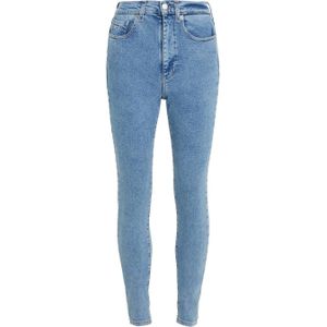 Tommy Jeans high waist skinny jeans light blue denim