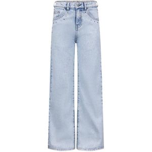 Retour Jeans high waist wide leg jeans Gigi bleached blue denim