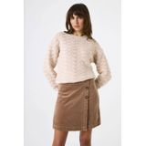 GARCIA - Effen Rok - Bruin - Mini - Corduroy