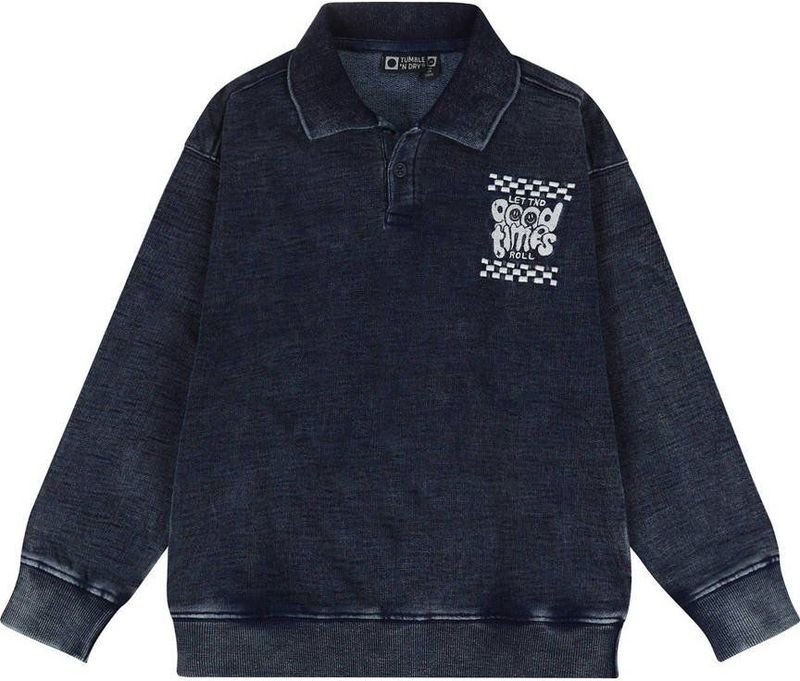 Tumble 'n Dry - Sweater - Katoen - Lange Mouwen - Polo Kraag