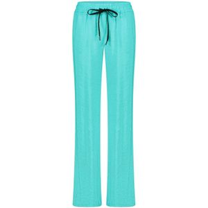 Jane Lushka wide leg broek turquoise