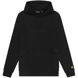 Lyle & Scott hoodie zwart