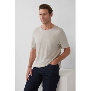 s.Oliver BLACK LABEL linnen T-shirt ecru