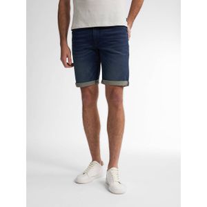 Petrol Industries denim slim denim short donkerblauw