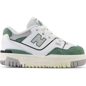 New Balance 550 sneakers wit/groen/lichtgrijs