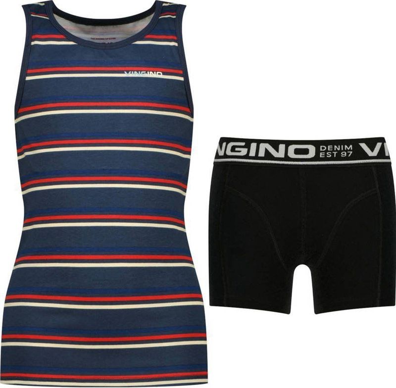 Vingino - Boxershort - Stretchkatoen - Cool Streepdessin