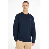 Tommy Jeans Big & Tall sweater met logo dark night navy