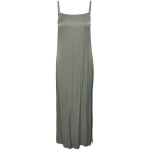 PIECES maxi jurk PCSMILLI groen