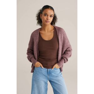 WE Fashion gebreid vest lavendel