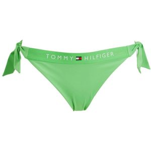 Tommy Hilfiger strik bikinibroekje groen